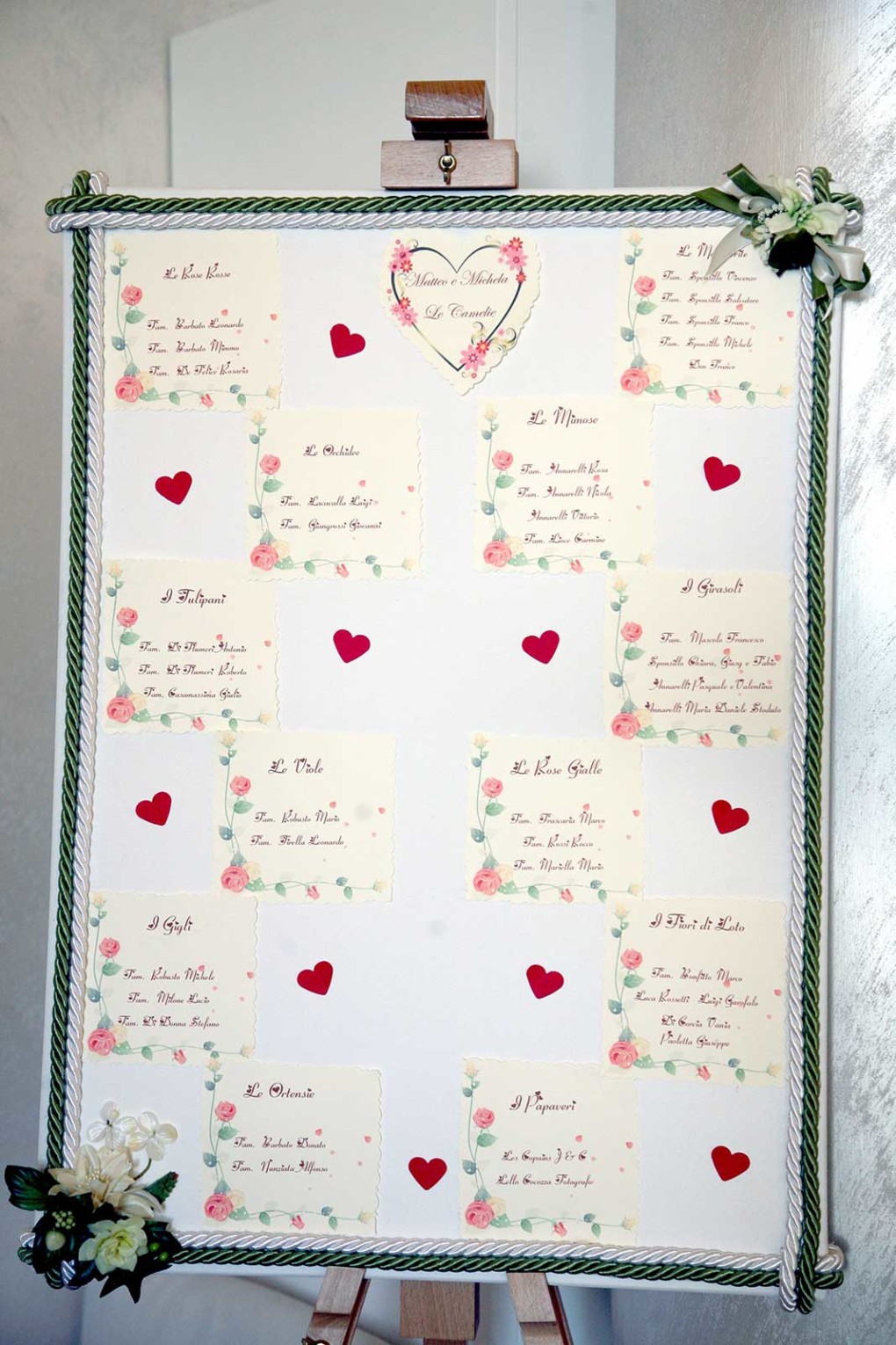 Tableau de Mariage